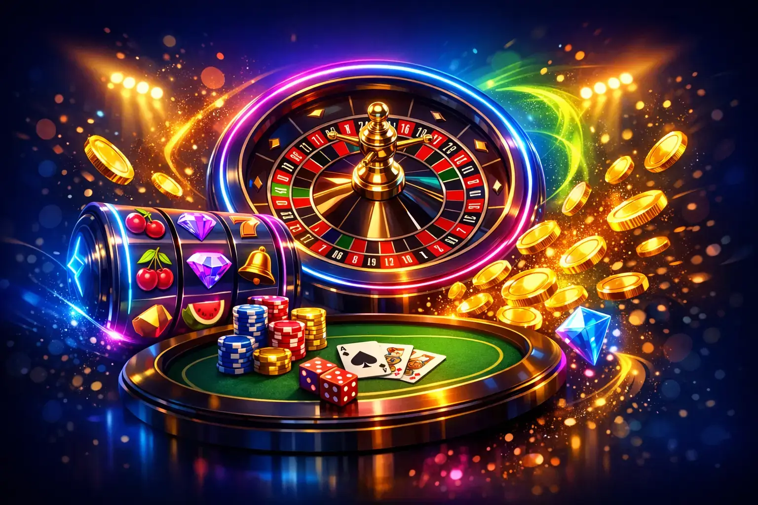 เกมคาสิโน 1xBet สล็อตและดีลเลอร์สด